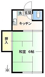 間取図画像 1K