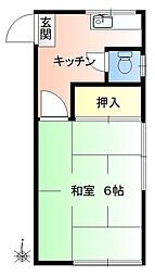 間取図画像 1K