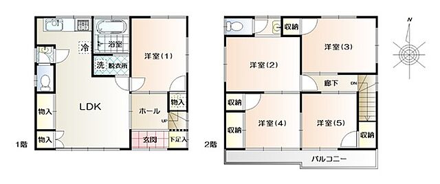 間取り 江東区大島3丁目
