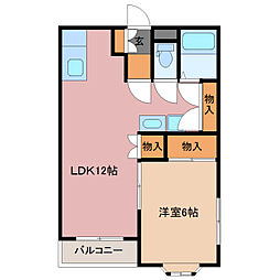 ノウモリハイツA 1階