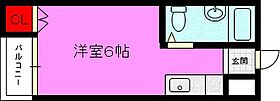 コスモハイム  ｜ 大阪府東大阪市鴻池本町（賃貸マンション1R・2階・19.00㎡） その2