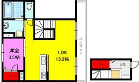 フォレストメゾン南鴻池 202 ｜ 大阪府東大阪市南鴻池町１丁目2-39（賃貸アパート1LDK・2階・49.27㎡） その2