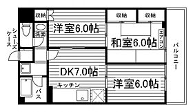 メゾン・ドゥ片平  ｜ 鹿児島県鹿児島市中央町5-15（賃貸マンション3DK・11階・55.90㎡） その2