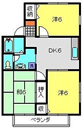 サンクレイズ 3DKの間取図画像