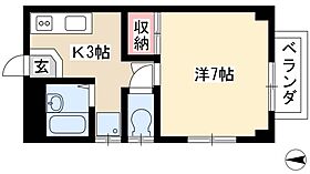 コーポユタカ  ｜ 愛知県北名古屋市弥勒寺東3丁目11（賃貸マンション1K・2階・23.04㎡） その2