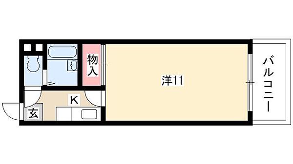 第2アイオーキャッスル ｜愛知県名古屋市北区平安1丁目(賃貸マンション1K・10階・29.16㎡)の写真 その2