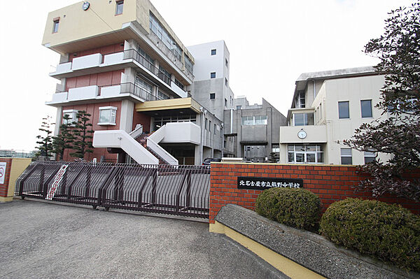 画像25:熊野中学校 605m