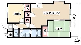 メゾンド・オオモリ  ｜ 愛知県名古屋市西区江向町1丁目7（賃貸マンション2LDK・3階・51.84㎡） その2