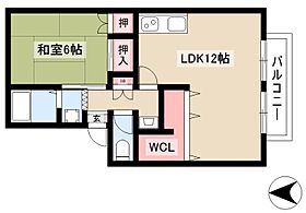 スリーオーハイツ  ｜ 愛知県清須市清洲1976-2（賃貸アパート1LDK・1階・46.09㎡） その2