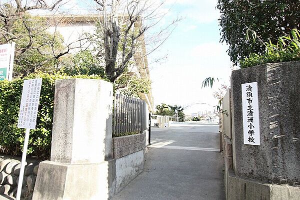 画像7:清須市立清洲小学校 318m