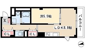 ボンバーニ  ｜ 愛知県名古屋市西区中小田井4丁目429（賃貸マンション1LDK・2階・43.18㎡） その2