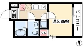 HK2 west  ｜ 愛知県名古屋市西区栄生2丁目5-23（賃貸マンション1K・2階・20.41㎡） その2