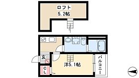 シルバード  ｜ 愛知県名古屋市北区長喜町1丁目5-2（賃貸アパート1K・2階・20.45㎡） その2