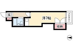 コスモポリタン90  ｜ 愛知県名古屋市北区黒川本通4丁目18-1（賃貸マンション1R・4階・20.01㎡） その2