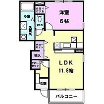 フェリーチェI  ｜ 愛知県北名古屋市弥勒寺西3丁目95（賃貸アパート1LDK・1階・42.80㎡） その2