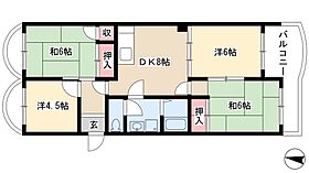 ロイヤルハウス  ｜ 愛知県名古屋市西区砂原町274（賃貸マンション4DK・2階・68.50㎡） その2