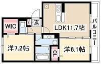 愛知県北名古屋市野崎山神21番、22番：物件画像／部屋セレブ上小田井店　株式会社S-point