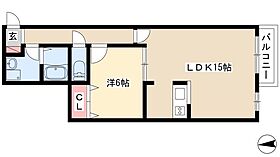 ソレイユ  ｜ 愛知県名古屋市西区花の木3丁目11-6（賃貸アパート1LDK・2階・50.52㎡） その2