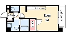 オンディーヌ花の木  ｜ 愛知県名古屋市西区花の木1丁目6-25（賃貸マンション1R・6階・24.85㎡） その2