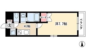 FINE CALL TB-01  ｜ 愛知県名古屋市西区菊井1丁目19-5（賃貸マンション1K・2階・24.94㎡） その2