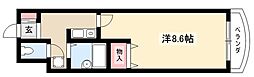 アーバンシティ栄生 1Kの間取図画像