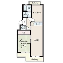 ハイツ第一やまびこ 2階