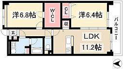 ベルザイア 1階/-