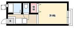 サンシティ鈴和B棟 2階/-