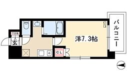 Park黒川 1Kの間取図画像
