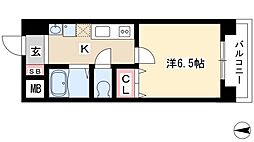スカイコート天塚 2階
