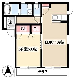 🉐敷金礼金0円！🉐コゥジィーコートB棟