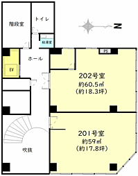 エス・ティビル旭町の間取図画像