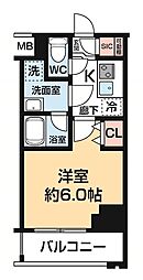LUMEED横濱吉野町 1Kの間取図画像