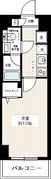 REXZY西川口AZ3 1Kの間取図画像