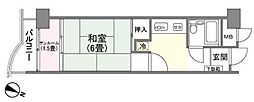 南房総プリンセスシーハイツ 1Kの間取図画像