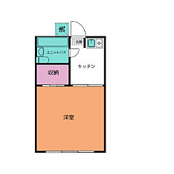 ル・ドルトア・大塚 1Kの間取図画像