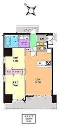 果樹園ST 2LDKの間取図画像