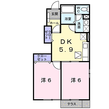 ラ・メゾン・エル B_間取り_0