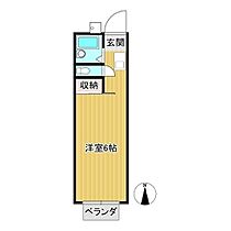 第22ASKコーポ 0106 ｜ 岡山県津山市国分寺（賃貸アパート1K・1階・15.36㎡） その2