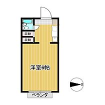 コーポタカハタ 0105 ｜ 岡山県津山市北園町（賃貸アパート1K・1階・23.04㎡） その2