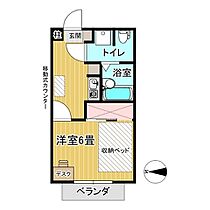 ホワイトプラムVII 0105 ｜ 岡山県津山市北園町（賃貸アパート1K・1階・21.53㎡） その2