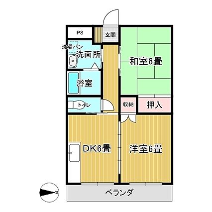 カレント江見_間取り_0