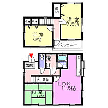 小松貸家Ｆ 1 ｜ 神奈川県足柄上郡開成町吉田島4462-3（賃貸一戸建3LDK・1階・75.18㎡） その2