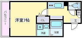 大阪府大阪市住吉区杉本１丁目（賃貸マンション1K・1階・22.00㎡） その2