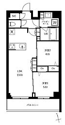 アーバンパーク船堀II 2LDKの間取図画像
