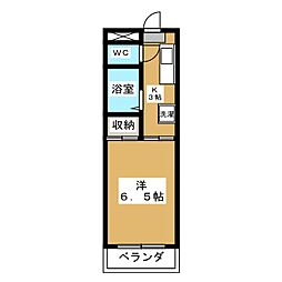 J'sclassic 1Kの間取図画像