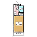 コートビレッヂハラ2階5.2万円