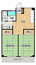 柏マンション 405 ｜ 茨城県つくば市竹園2丁目11-6（賃貸マンション2DK・5階・45.90㎡） その2