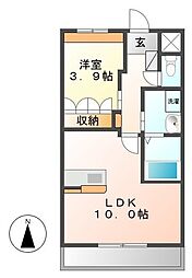 コンフォートレジデンス 1LDKの間取図画像