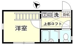 メゾン・ド・クレヴィア南小岩 1Kの間取図画像